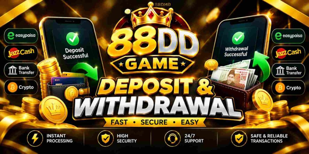 88DD Game withdrawal