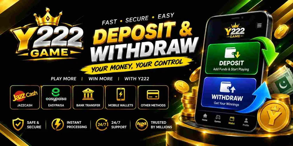Y222 Game Deposit and Withdraw